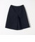 SHIPS any: スラブ ツイード ハーフパンツ［NAVY BLUE］