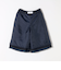 SHIPS any: スラブ ツイード ハーフパンツ［NAVY BLUE］