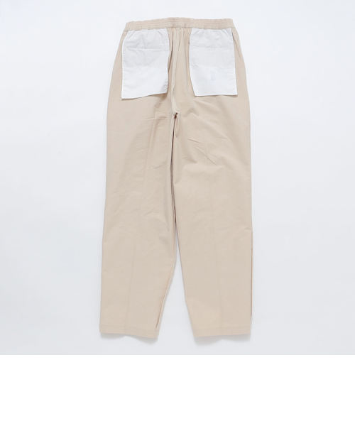 BATEAUX DE SHIPS: チノクロス ワイドテーパード トラウザーズ