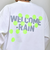 【SHIPS any別注】Welcome-rain: NEON RAINDROPS プリント スウェット