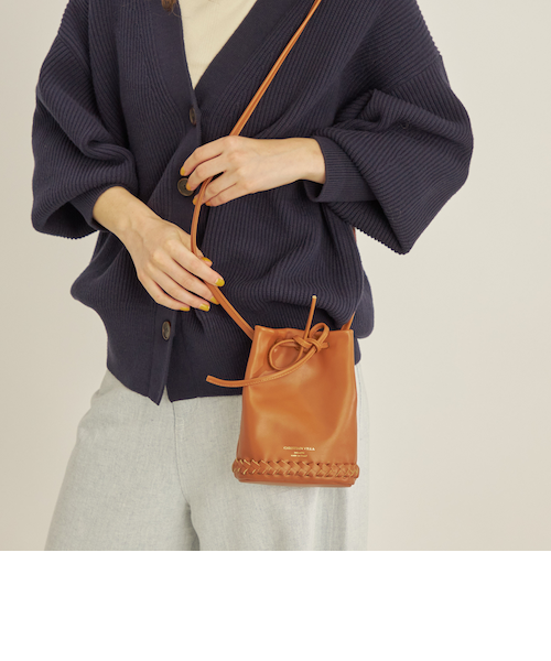 シップス　ショルダーバッグ　CHRISTIAN VILLA:LILLE 値下げ中 シップス SHIPS CHRISTIAN VILLA:LILLE （ライトブルー