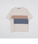 SHIPS: カラー ブロック パネル クルーネック Tシャツ