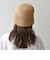 SHIPS any: 透かし編み ベル ハット