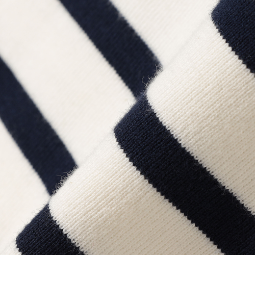  Mer ROSE ボーダー ニット 新品 オフホワイト Royal Mer:〈手洗い可能〉ROSE ボーダー ニット｜シップス