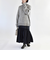 quaranciel:〈洗濯機可能〉ソリッド タフタ スカート