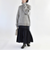 quaranciel:〈洗濯機可能〉ソリッド タフタ スカート