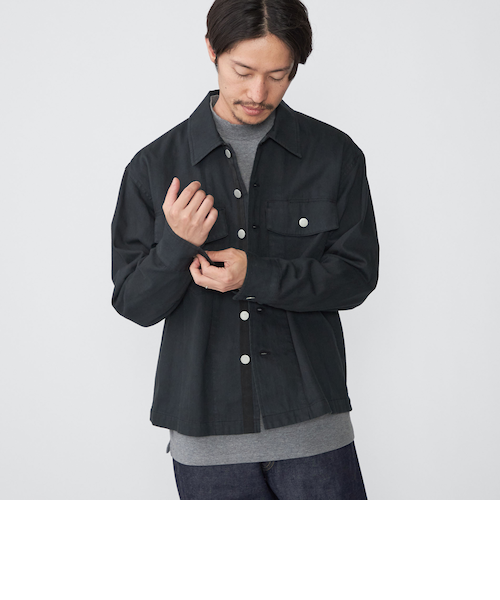 AT-DIRTY/アットダーティー　ミリタリー シャツジャケット　撃墜マーク AT-DIRTY/アットダーティー ミリタリー シャツジャケット 撃墜