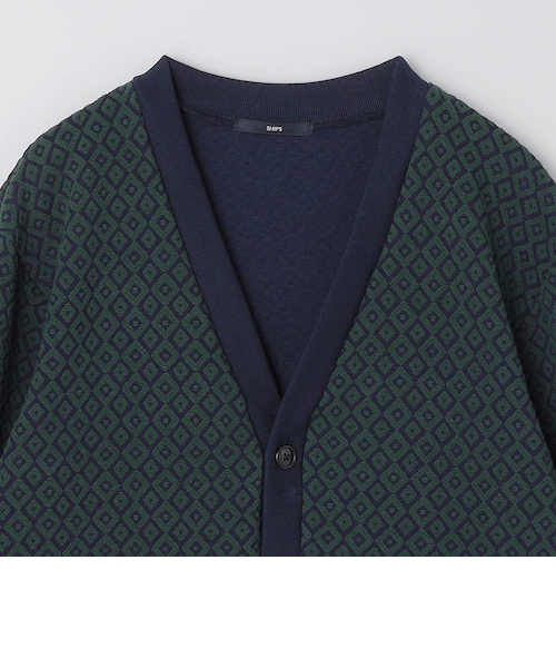 UNDERCOVERISM 骨格ジャカード Vネックカーディガン UNDERCOVERISM 骨格ジャカード Vネックカーディガン