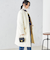 〈手洗い可能 / 撥水加工〉リバーシブル ノーカラー コート ◇