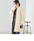〈手洗い可能 / 撥水加工〉リバーシブル ノーカラー コート ◇