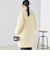 〈手洗い可能 / 撥水加工〉リバーシブル ノーカラー コート ◇