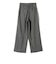 〈手洗い可能〉ウールライク ウエスト タック パンツ