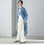 〈手洗い可能〉ランダム ピンタック デニム ワンピース 24SS ◇