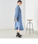 〈手洗い可能〉ランダム ピンタック デニム ワンピース 24SS ◇