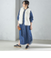 〈手洗い可能〉ランダム ピンタック デニム ワンピース 24SS ◇