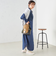 〈手洗い可能〉ランダム ピンタック デニム ワンピース 24SS ◇