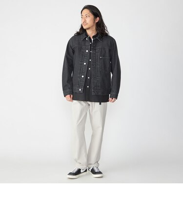 SHIPS: 〈セットアップ対応〉13.5oz リラックス デニム トラッカー 