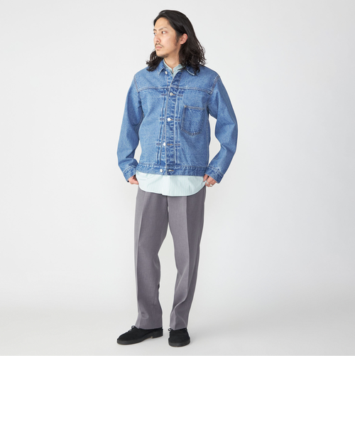 SHIPS: 〈セットアップ対応〉13.5oz リラックス デニム トラッカー