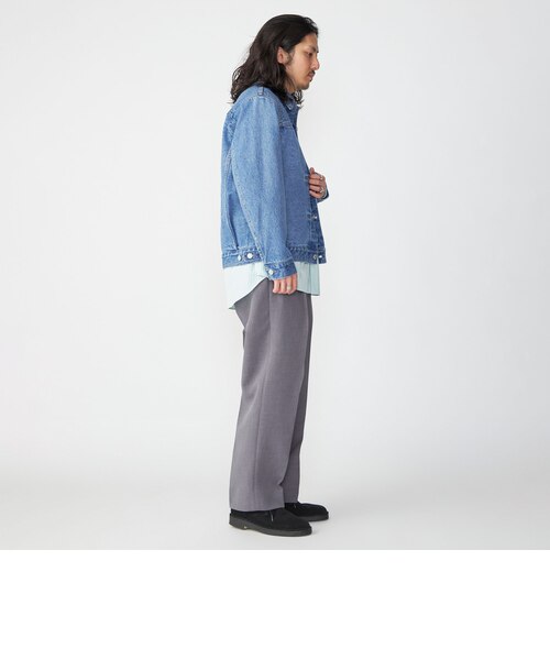 SHIPS: 〈セットアップ対応〉13.5oz リラックス デニム トラッカー