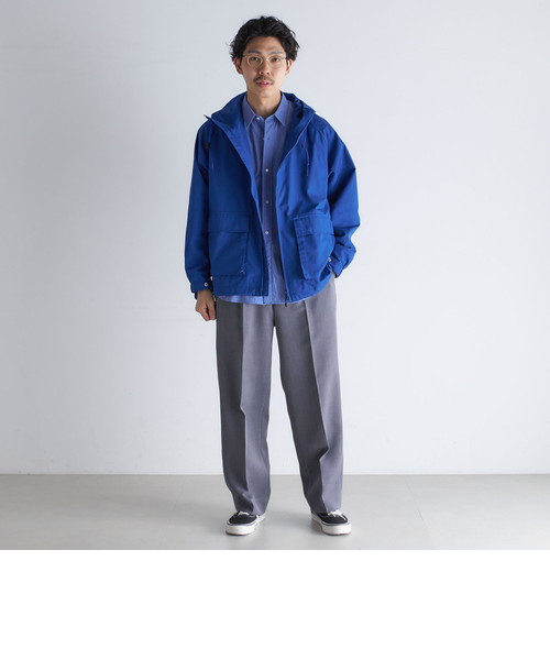 SHIPS ウェザークロスライトマウンテンパーカー　ブルー　Lサイズ SHIPS マウンテンパーカー ウインドブレーカー SHIPS: ウェザー