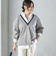 【SHIPS別注】onit:〈洗濯機可能〉ディープ Vネック ロング スリーブ TEE ◇