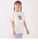 【SHIPS any別注】MONMIMI: グラフィック プリント 半袖 Tシャツ<KIDS>