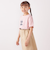 【SHIPS any別注】MONMIMI: グラフィック プリント 半袖 Tシャツ<KIDS>