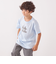 【SHIPS any別注】MONMIMI: グラフィック プリント 半袖 Tシャツ<KIDS>