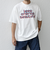 【SHIPS any別注】HANDTEX: SPORTS MIND ロゴ プリント Tシャツ◇