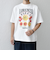 【SHIPS any別注】HANDTEX: NOT AMERICAN FOOD？ ロゴ プリント Tシャツ◇