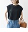 SHIPS any:〈洗濯機可能〉ショルダータック フレンチ ルーズ TEE