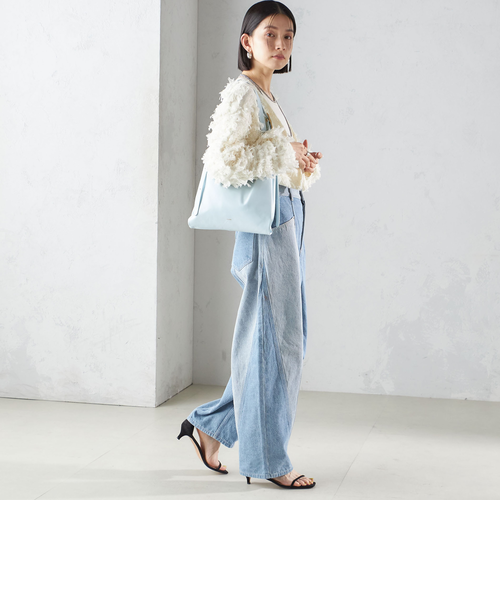 新品未使用　ギマテープフリンジカーディガン 手洗い可能〉ギマ フリンジ ショート カーディガン｜シップス