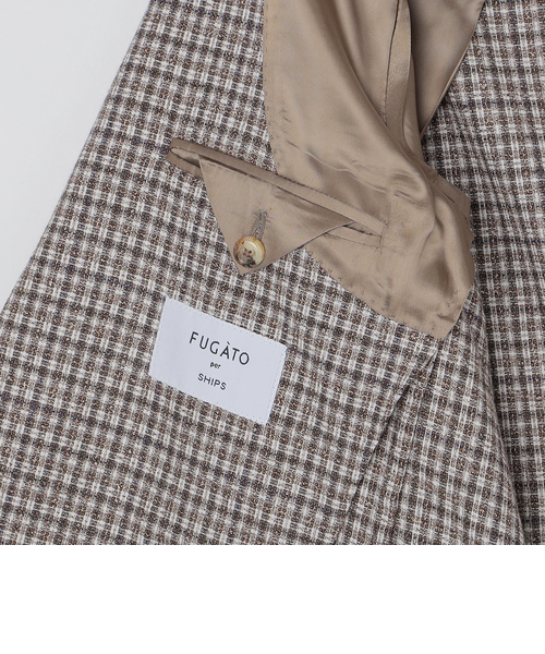 FUGATO: メランジ チェック ジャケット｜シップス アウトレットの