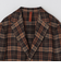 ernesto: リネン ツイード タータンチェック ジャケット