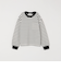 SHIPS any: リンガーネック ボーダー 長袖 ポケット Tシャツ<KIDS>