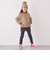 SHIPS any: リンガーネック ボーダー 長袖 ポケット Tシャツ<KIDS>