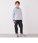 SHIPS any: リンガーネック ボーダー 長袖 ポケット Tシャツ<KIDS>