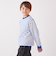 SHIPS any: リンガーネック ボーダー 長袖 ポケット Tシャツ<KIDS>
