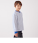 SHIPS any: リンガーネック ボーダー 長袖 ポケット Tシャツ<KIDS>
