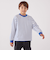 SHIPS any: リンガーネック ボーダー 長袖 ポケット Tシャツ<KIDS>