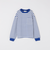 SHIPS any: リンガーネック ボーダー 長袖 ポケット Tシャツ<KIDS>