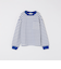 SHIPS any: リンガーネック ボーダー 長袖 ポケット Tシャツ<KIDS>