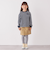 SHIPS any: リンガーネック ボーダー 長袖 ポケット Tシャツ<KIDS>