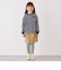SHIPS any: リンガーネック ボーダー 長袖 ポケット Tシャツ<KIDS>