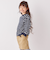 SHIPS any: リンガーネック ボーダー 長袖 ポケット Tシャツ<KIDS>
