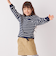 SHIPS any: リンガーネック ボーダー 長袖 ポケット Tシャツ<KIDS>