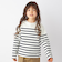 SHIPS any: STANDARD ボートネック ボーダー ロンT 2023 <KIDS>