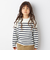 SHIPS any: STANDARD ボートネック ボーダー ロンT 2023 <KIDS>