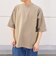 【SHIPS any別注】Champion: ドルマン キャンプポケット Tシャツ◇