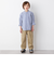 SHIPS any:  STANDARD ストライプ バンドカラー シャツ<KIDS>